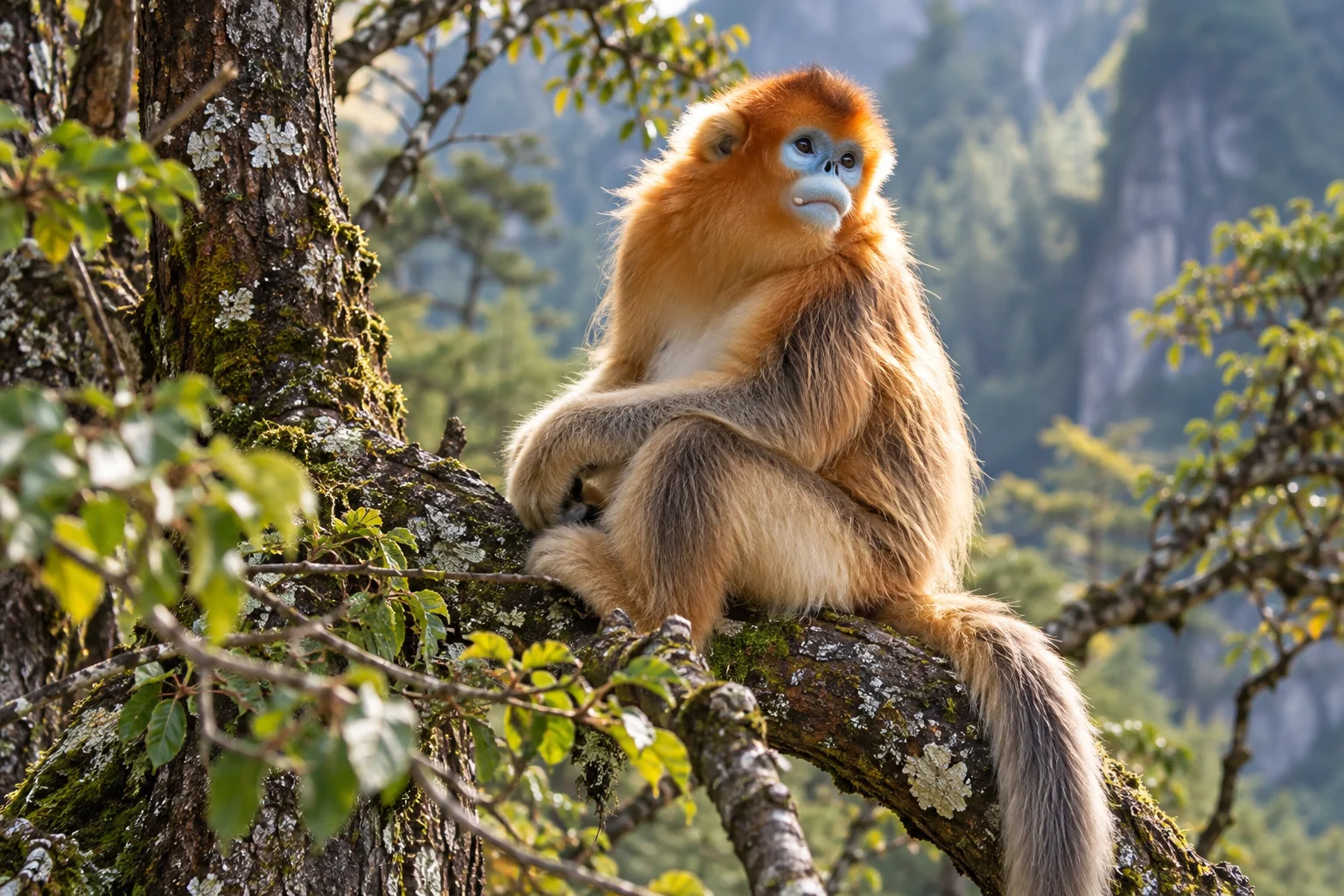 Golden Snub-nosed Monkey