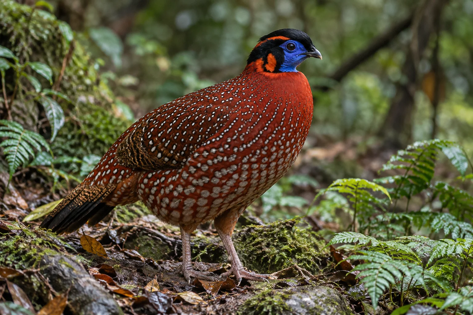 Temminck’s Tragopan